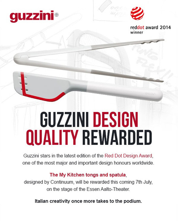 「red dot design award 2014」受賞証